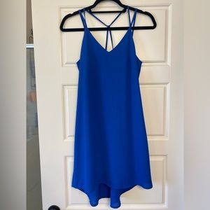 Royal Blue Tank Top Dress
